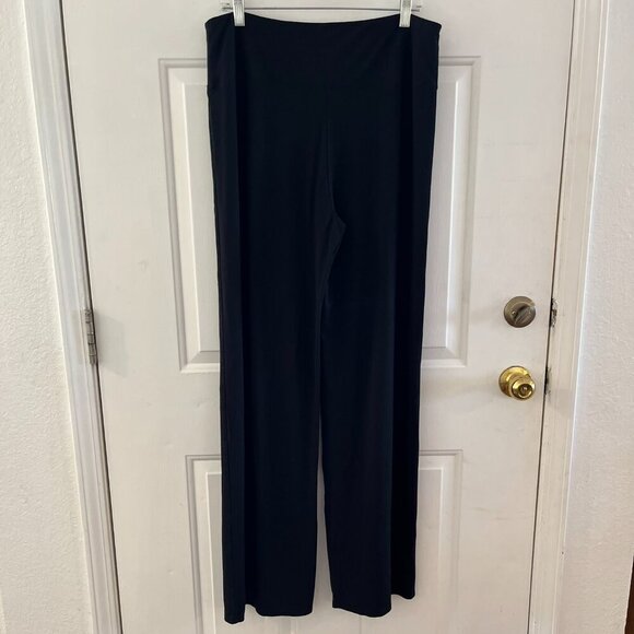 J.Jill Black Smooth-Fit Full-Leg Travel Pull-On Pants Sz LrTall - Picture 1 of 10